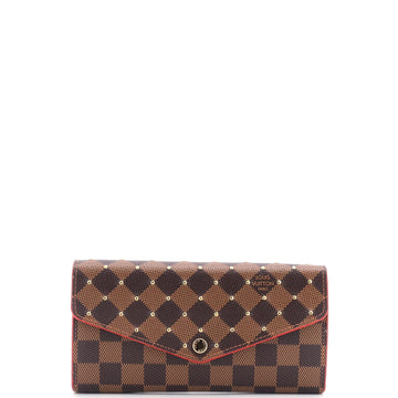 Sarah Wallet NM Studded Damier