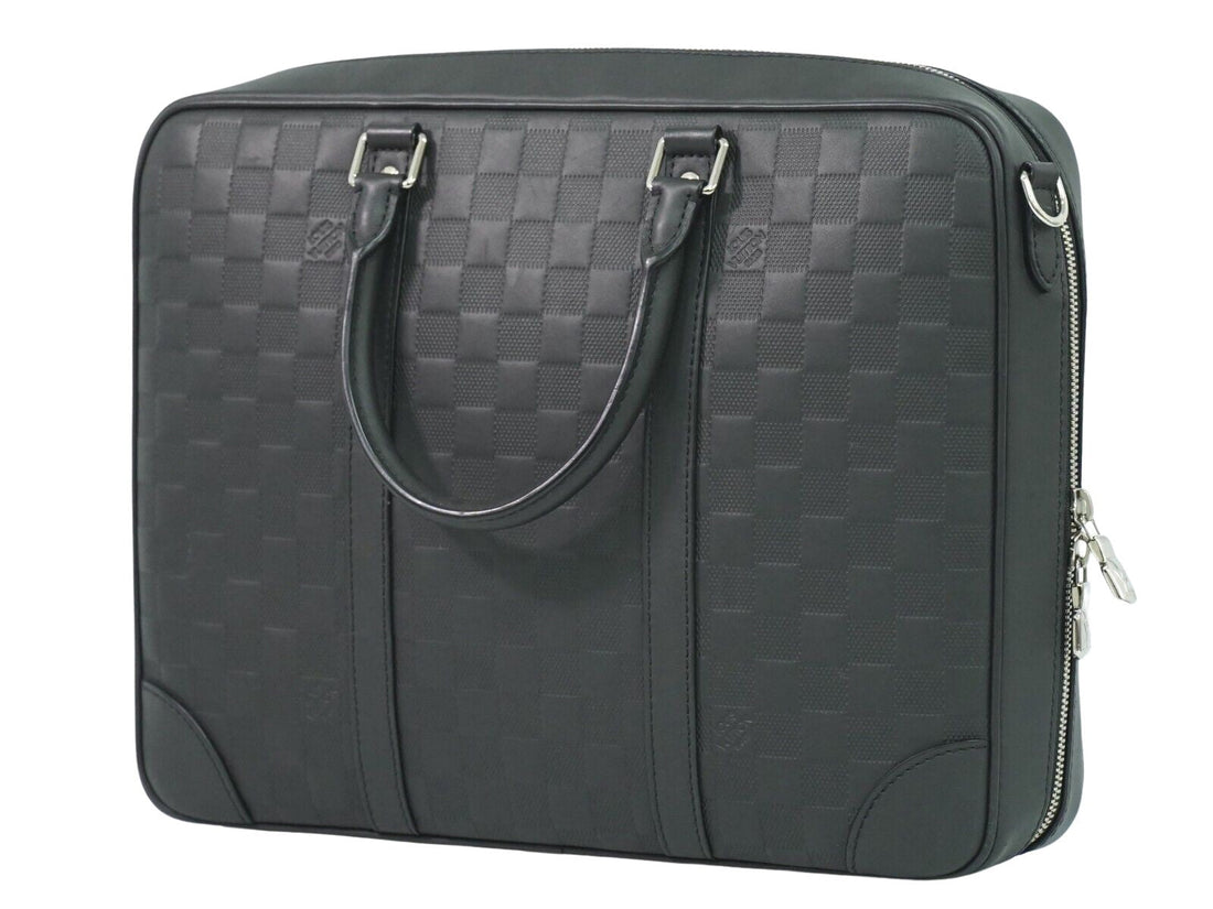 Louis Vuitton Sirius  Leather Briefcase Bag