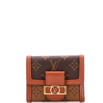 Dauphine Wallet Reverse Monogram Canvas Compact