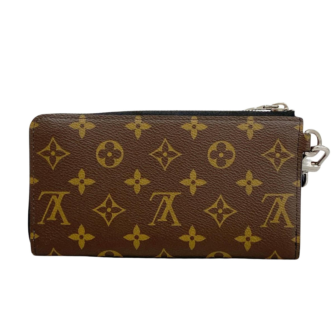 Louis Vuitton Pochette Zippée  Canvas Wallet
