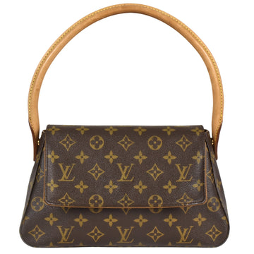 Louis Vuitton Mini Looping  Canvas Handbag
