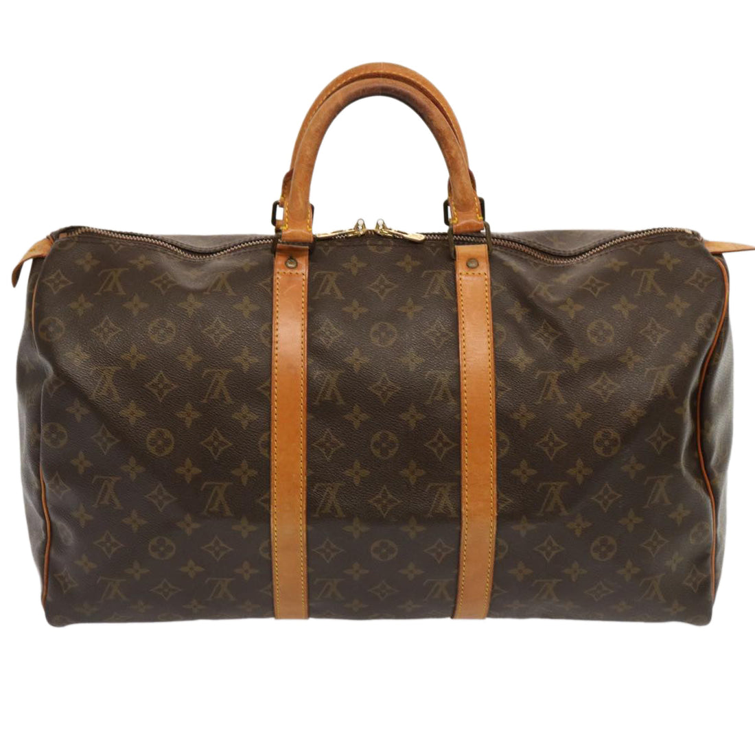 Louis Vuitton Keepall 50  Canvas Travel Bag