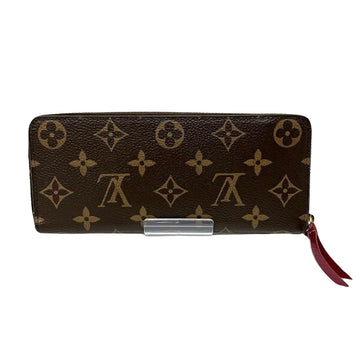 Louis Vuitton Clemence  Canvas Wallet