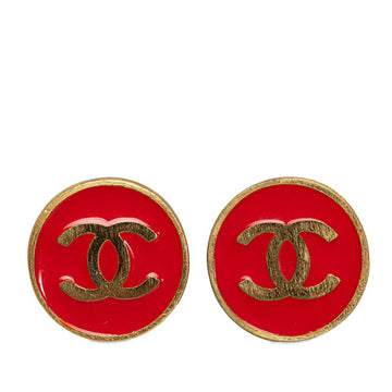 Chanel COCOno mark EARLING GOLD RED MECKING LADY  Chanel  Chanel  Chanel COCOno mark EARLING GOLD RED MECKING LADY CHANEL