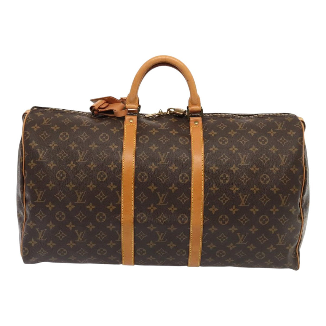 Louis Vuitton Keepall 55  Canvas Travel Bag
