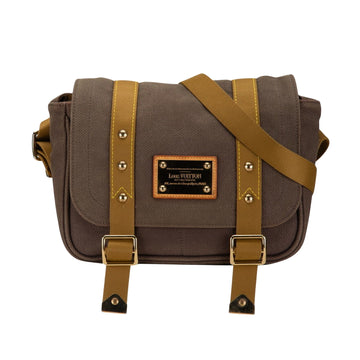 Louis Vuitton Antigua  Canvas Shoulder Bag