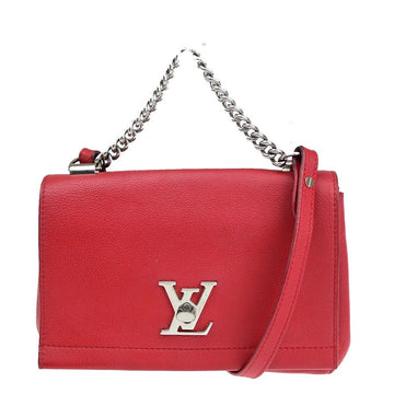 Louis Vuitton Lockme Ii Bb  Leather Shoulder Bag