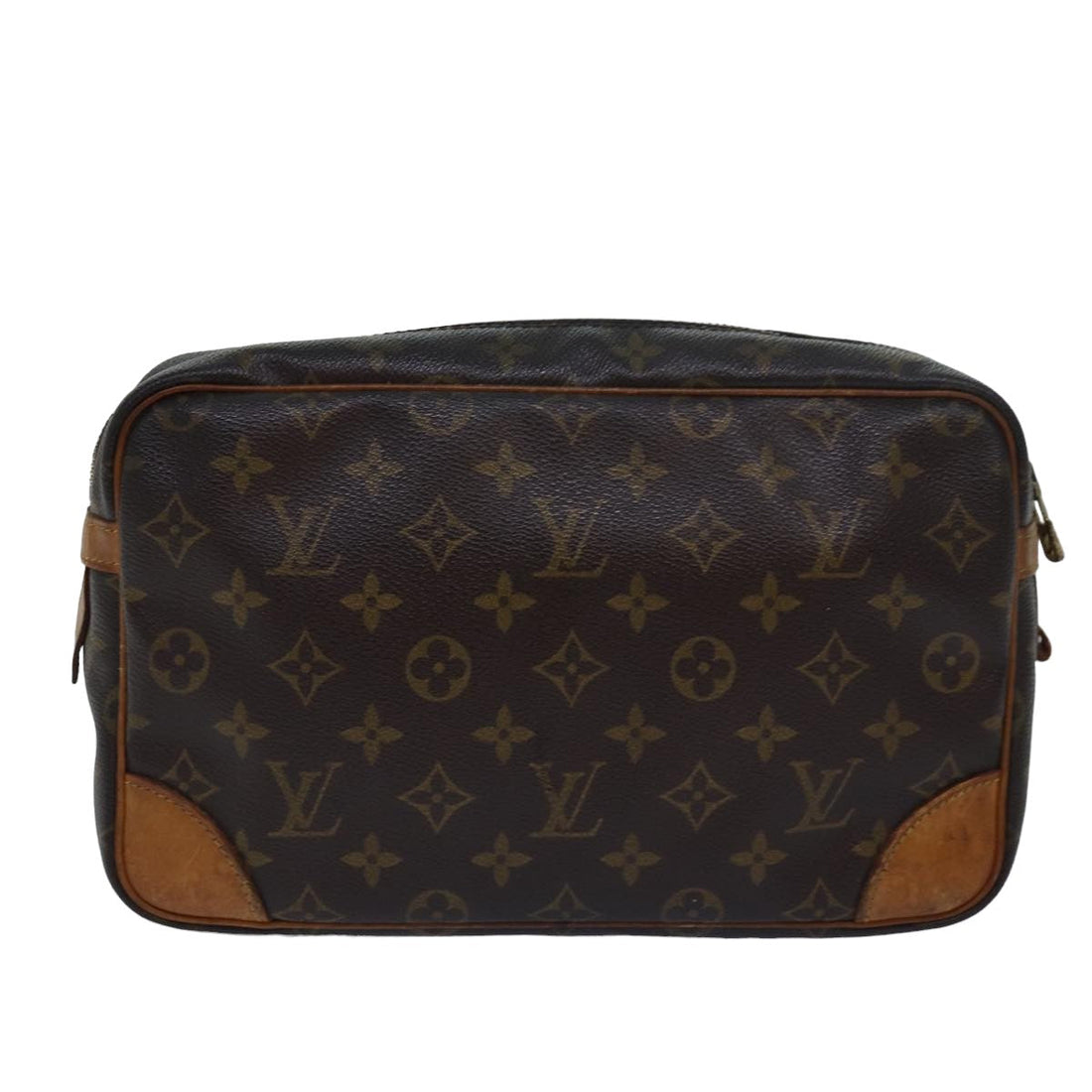 Louis Vuitton Compiegne 28  Canvas Clutch Bag