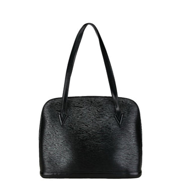 Louis Vuitton Lussac  Leather Shoulder Bag