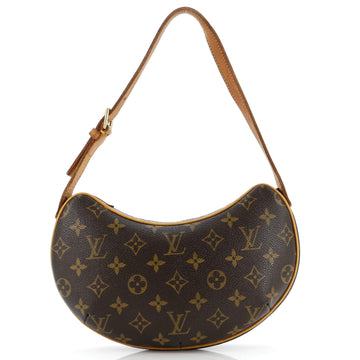 Croissant Handbag Monogram Canvas PM