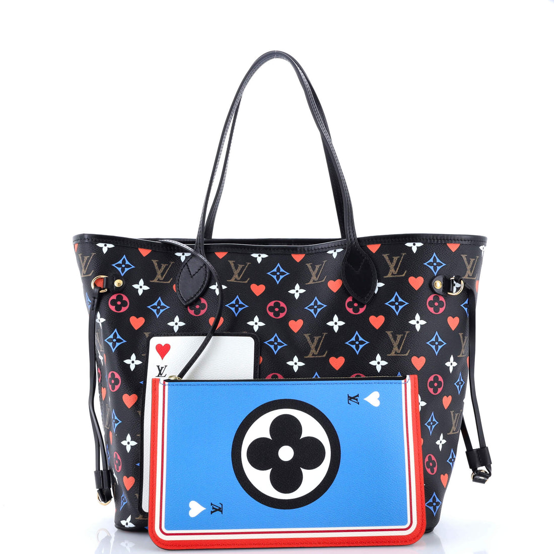 Neverfull NM Tote Limited Edition Game On Multicolor Monogram MM