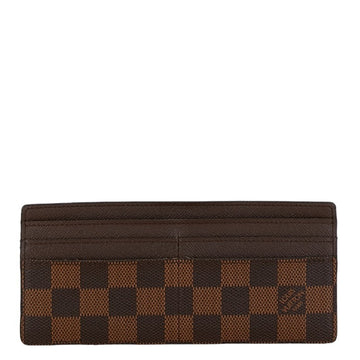 Louis Vuitton Portefeuille Long  Canvas Wallet