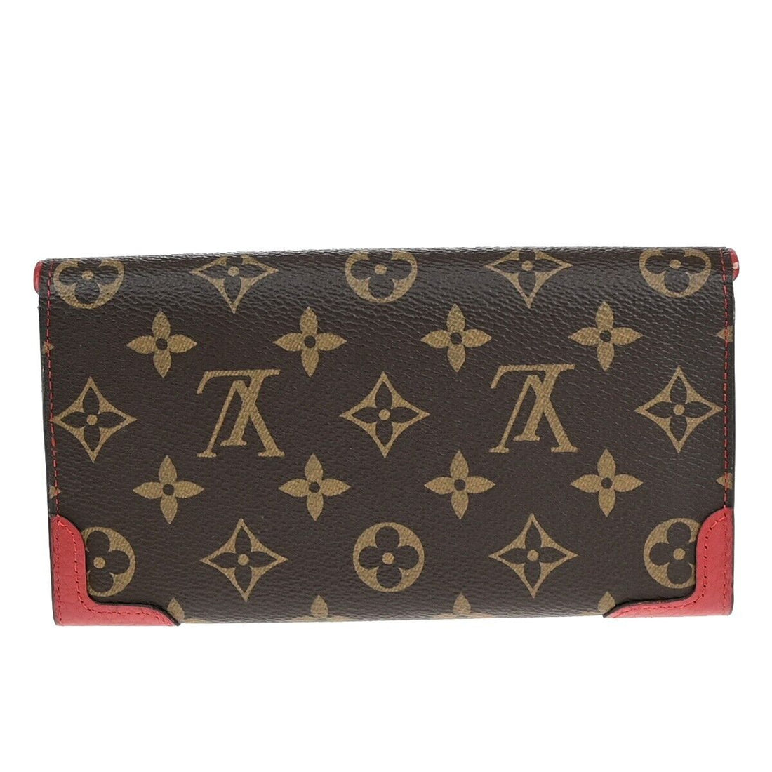 Louis Vuitton Sarah  Canvas Wallet