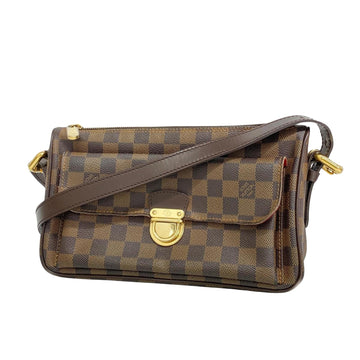 Louis Vuitton Ravello Gm  Canvas Shoulder Bag
