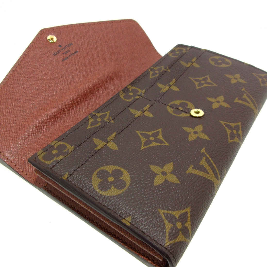 Louis Vuitton Sarah  Canvas Wallet