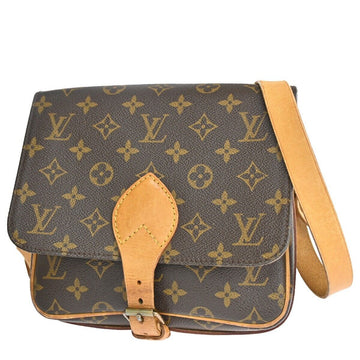 Louis Vuitton Cartouchière  Canvas Shoulder Bag