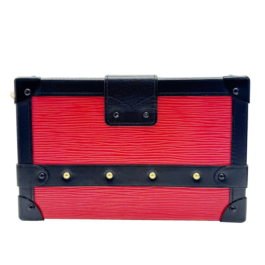 Louis Vuitton Petite Malle  Leather Shoulder Bag