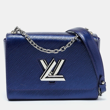 Louis Vuitton Metallic Purple  Leather Twist Mm Bag
