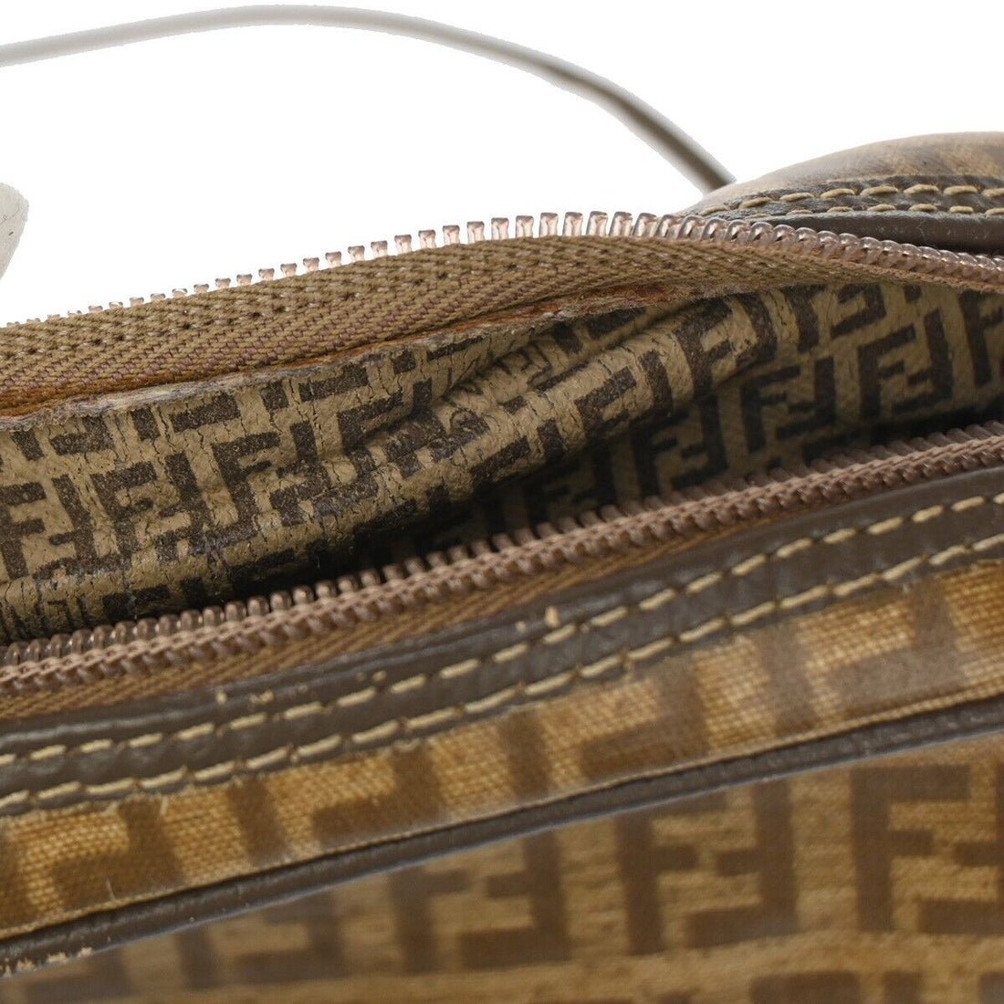 FENDI Zucchino Shoulder Bag
