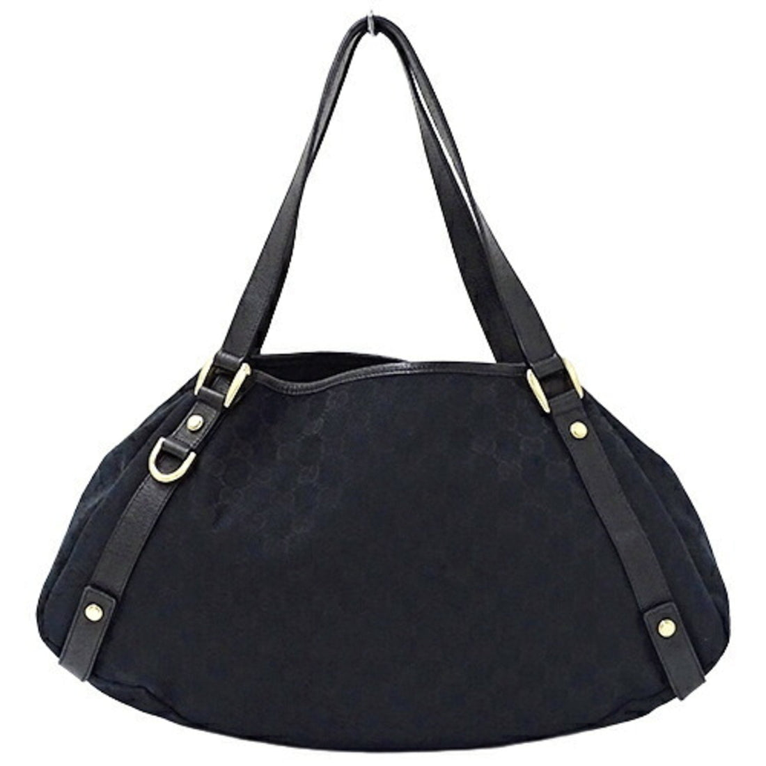 Gucci Abbey Canvas Shoulder Bag ()