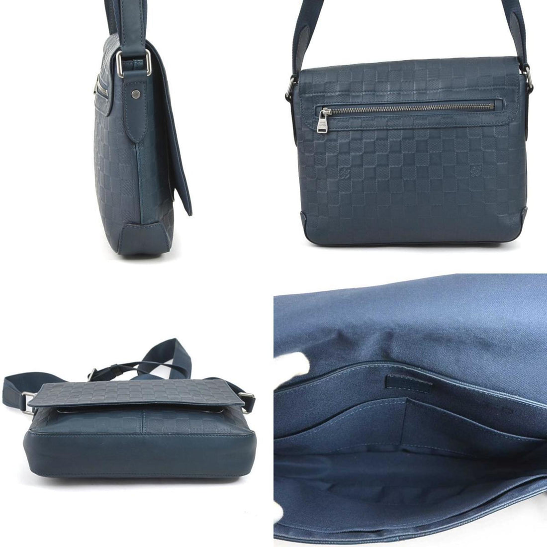 Louis Vuitton District  Leather Shoulder Bag