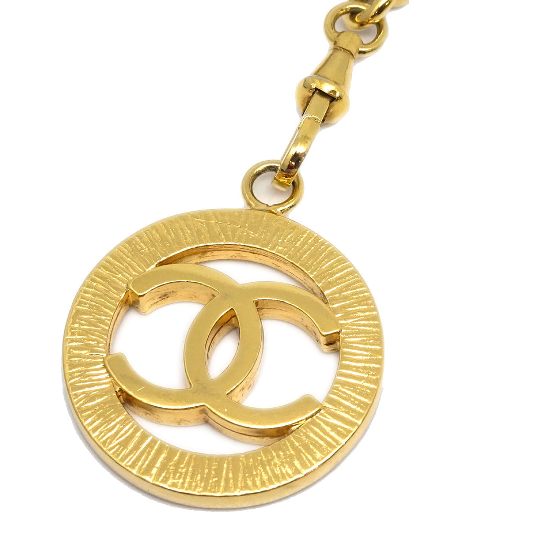 Chanel Medallion Chain Belt Gold 1984 Small New
