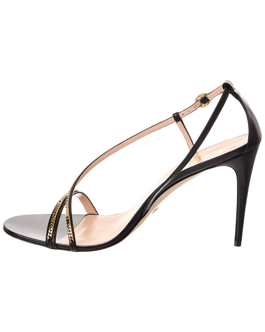 Gucci Chain Leather Sandal