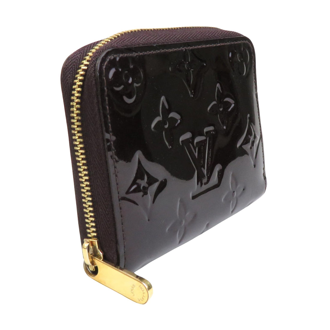 Louis Vuitton Porte Monnaie Zippy  Canvas Wallet