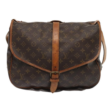 Louis Vuitton Saumur 35  Canvas Shoulder Bag