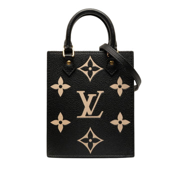 Louis Vuitton Sac Plat  Canvas Handbag