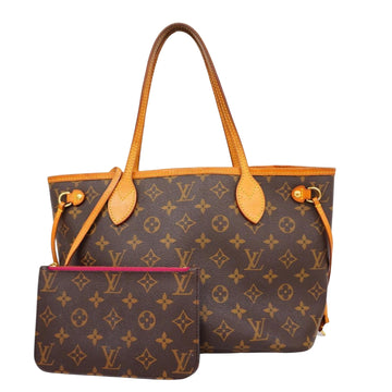 Louis Vuitton Neverfull Pm  Canvas Tote Bag