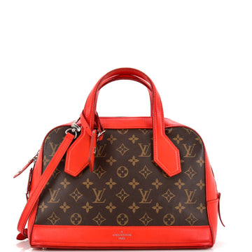 Dora Handbag Monogram Canvas and Leather PM