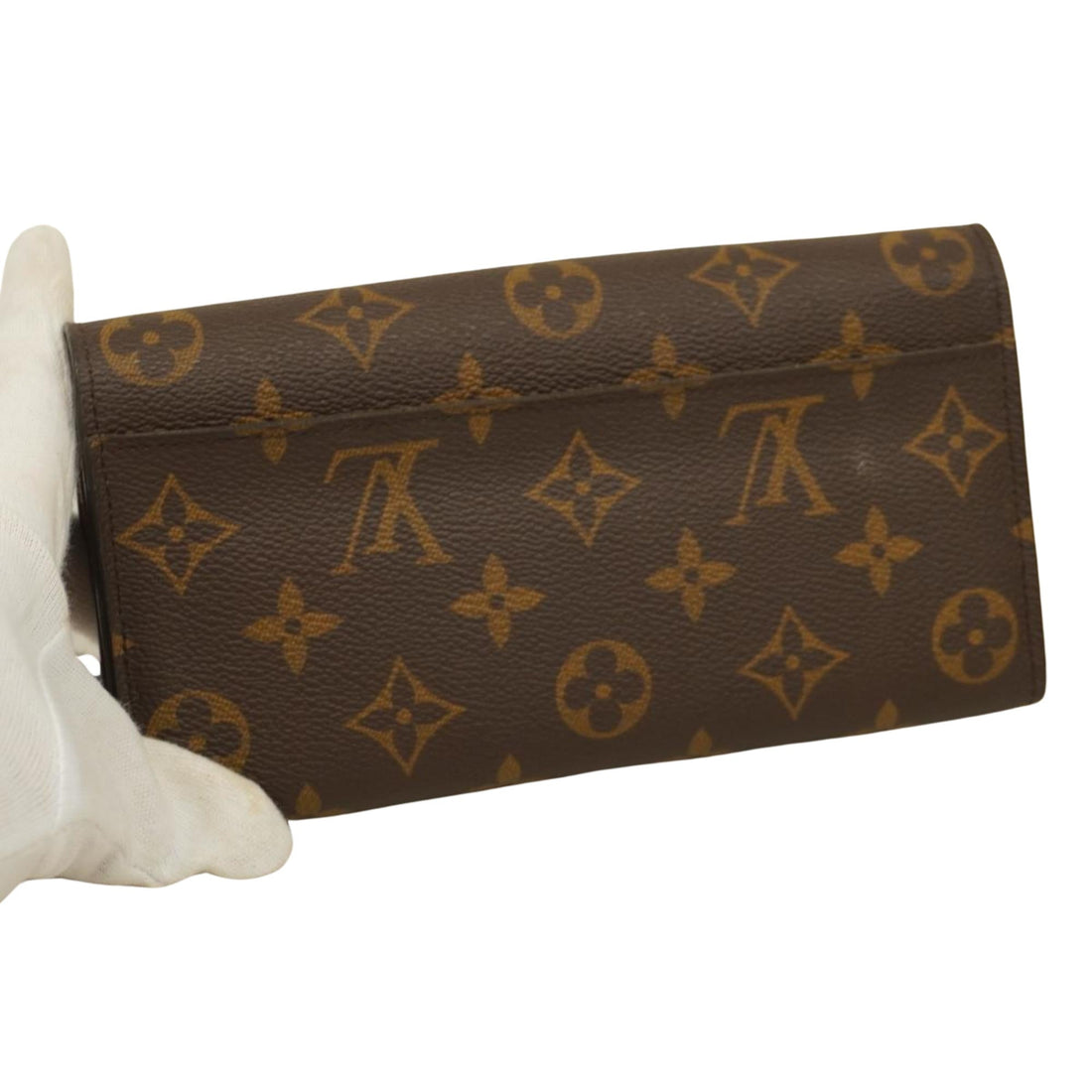 Louis Vuitton Sarah  Canvas Wallet