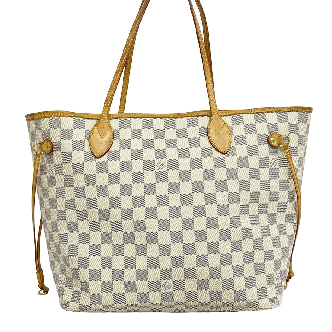 Louis Vuitton Neverfull Mm  Canvas Tote Bag