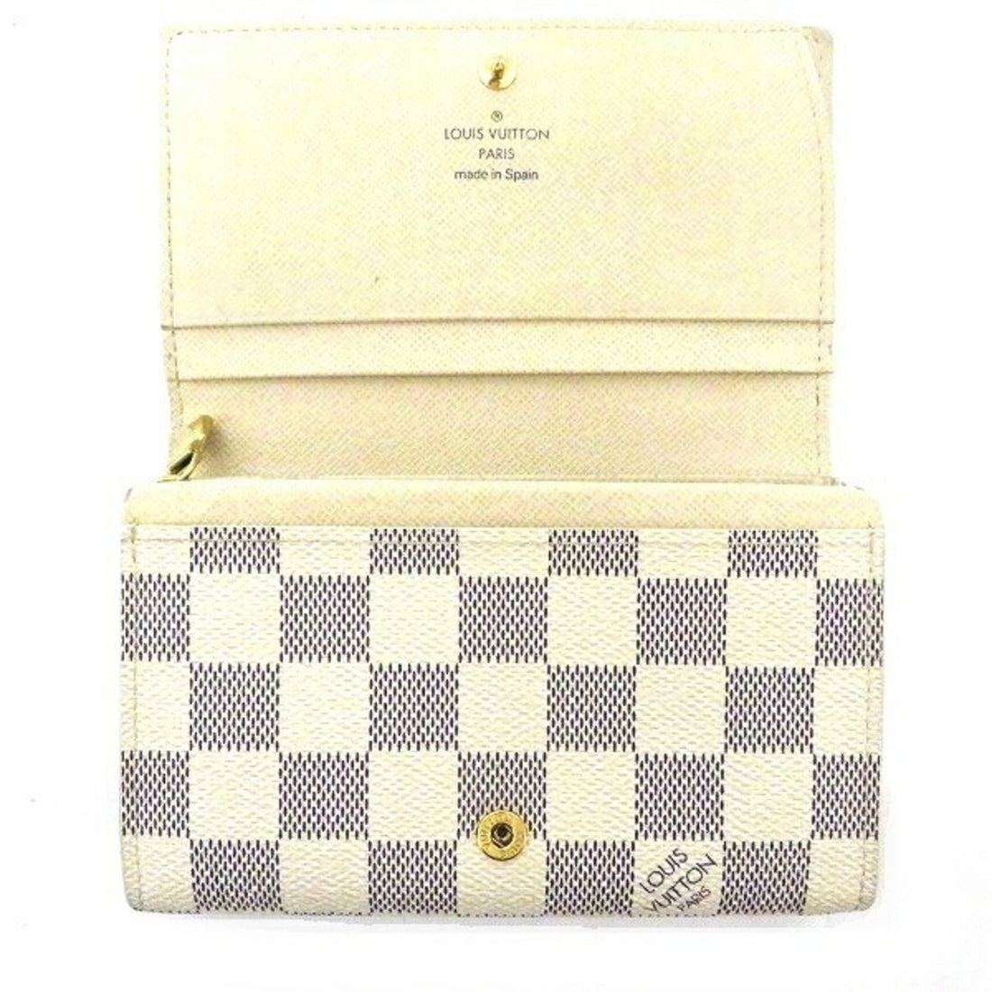 Louis Vuitton Damier Azur Damier Azur  Damier Azur Wallet (Bi-Fold)