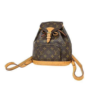 Louis Vuitton Montsouris  Canvas Backpack Bag