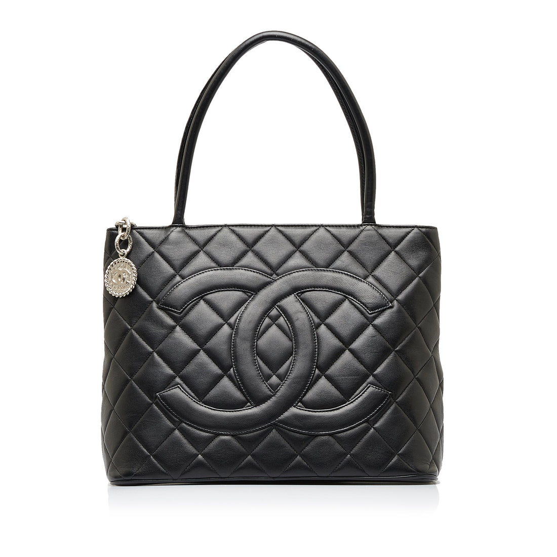 Black Top Quality Chanel Medallion Tote