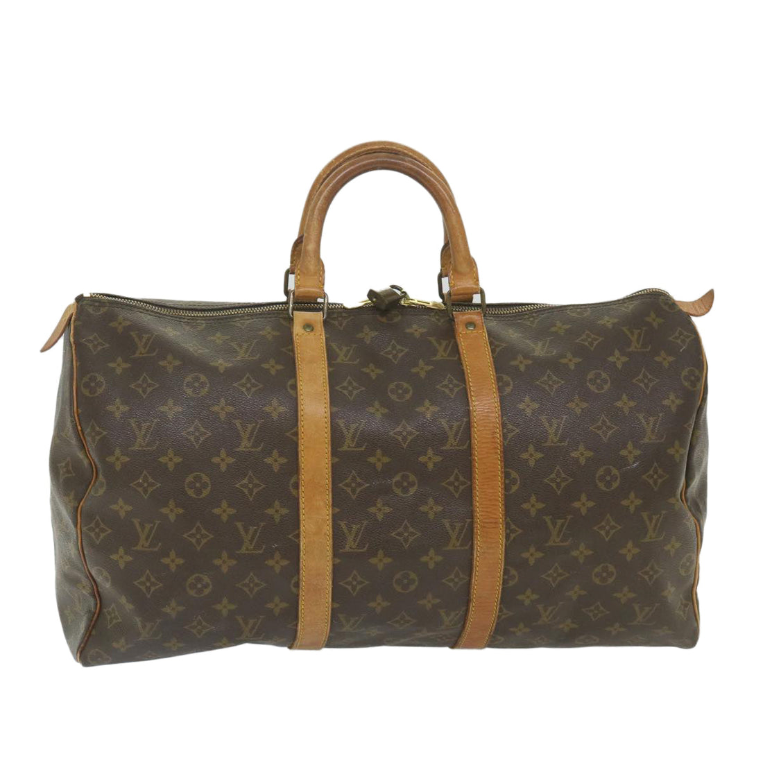 Louis Vuitton Keepall 50  Canvas Travel Bag