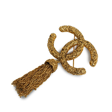 Chanel COCOno mark TASSEL BROTHER GOLD MECKING LADY  Chanel  Chanel COCOno mark TASSEL BROTHER GOLD MECKING LADY CHANEL