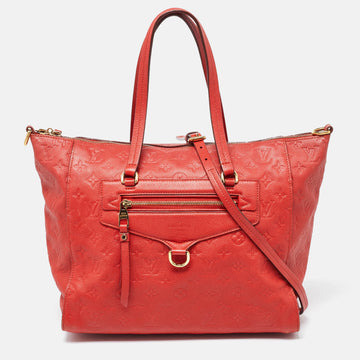 Louis Vuitton Cherry Monogram Empreinte Leather Lumine Pm Bag