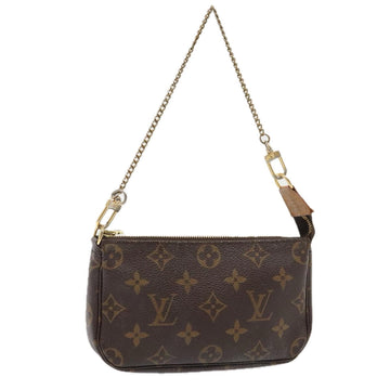 Louis Vuitton Pochette Accessoire  Canvas Shoulder Bag