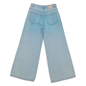 CHANEL Wide denim Size 34 BlueP76361 Cotton100%
