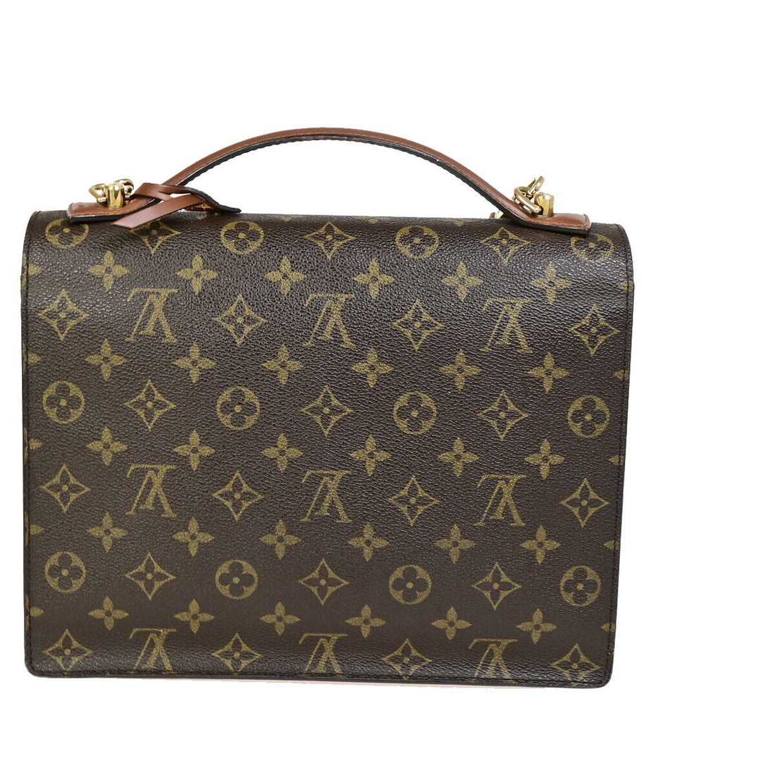 Louis Vuitton Monceau  Canvas Shoulder Bag