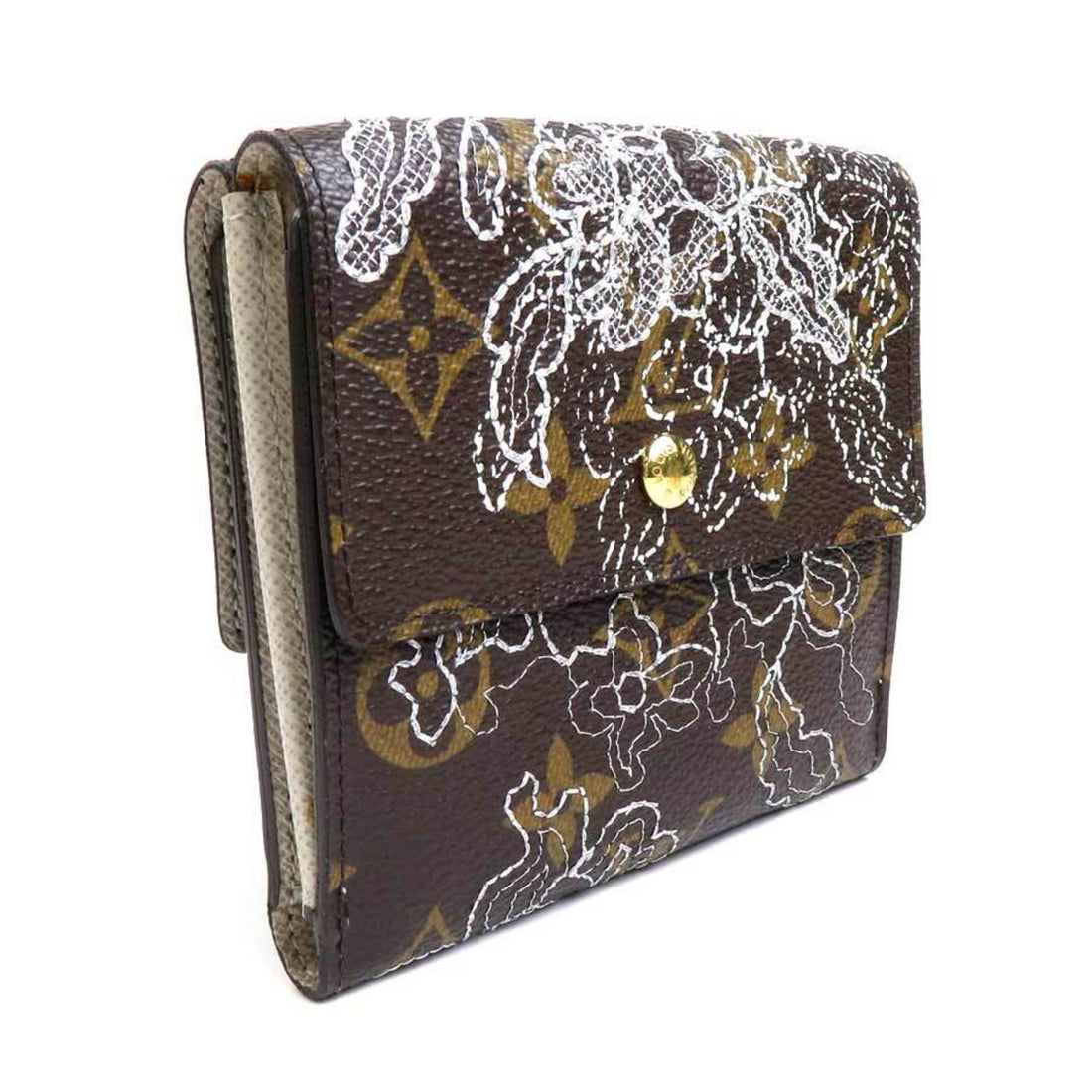 Louis Vuitton Elise  Canvas Wallet