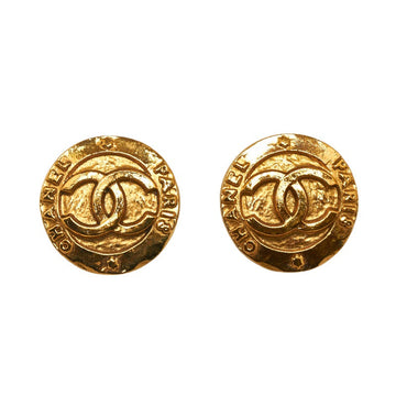 Top Quality Chanel  Round Coca-Cola Earrings G   Chanel