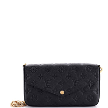 Felicie Pochette Monogram Empreinte Leather