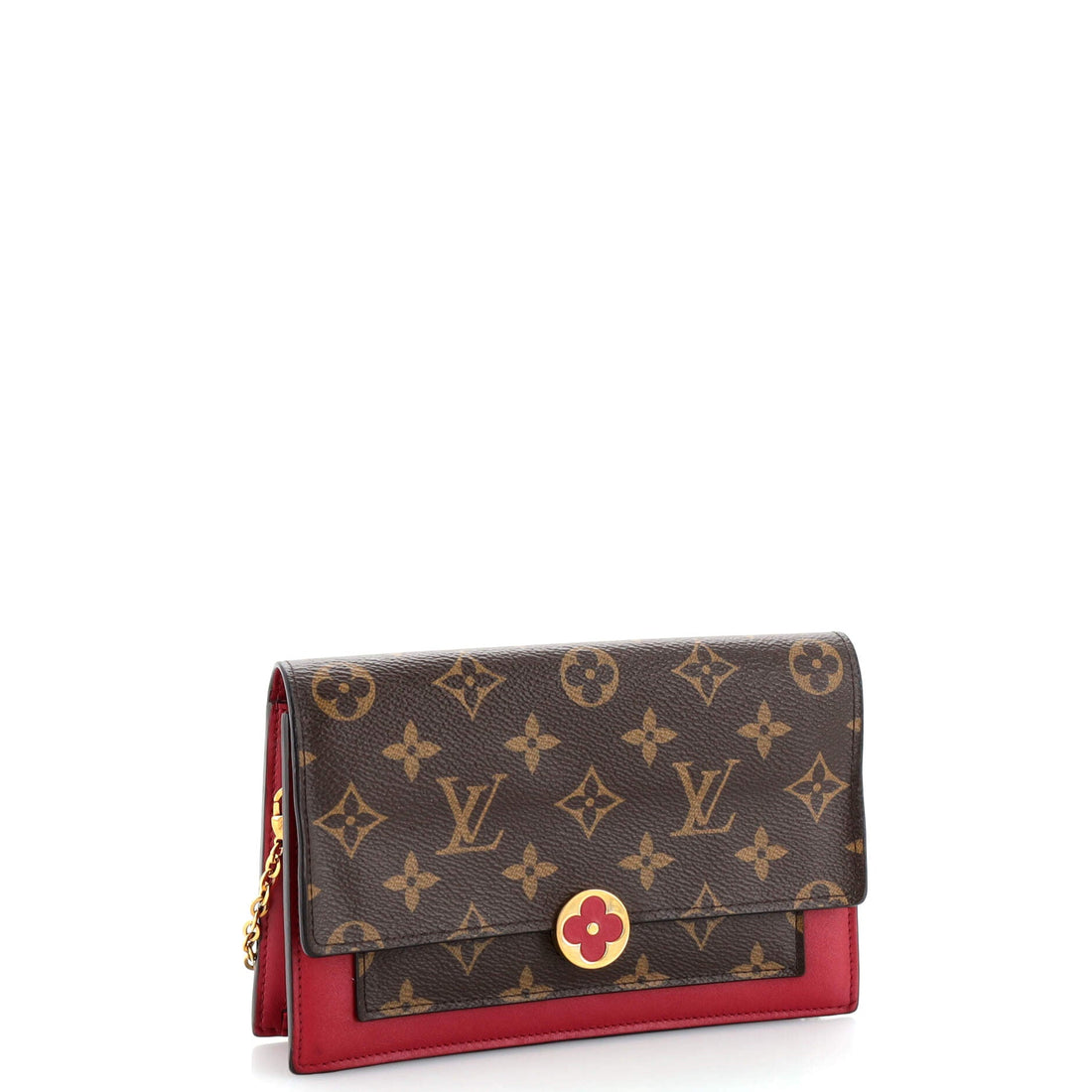 Flore Chain Wallet Monogram Canvas