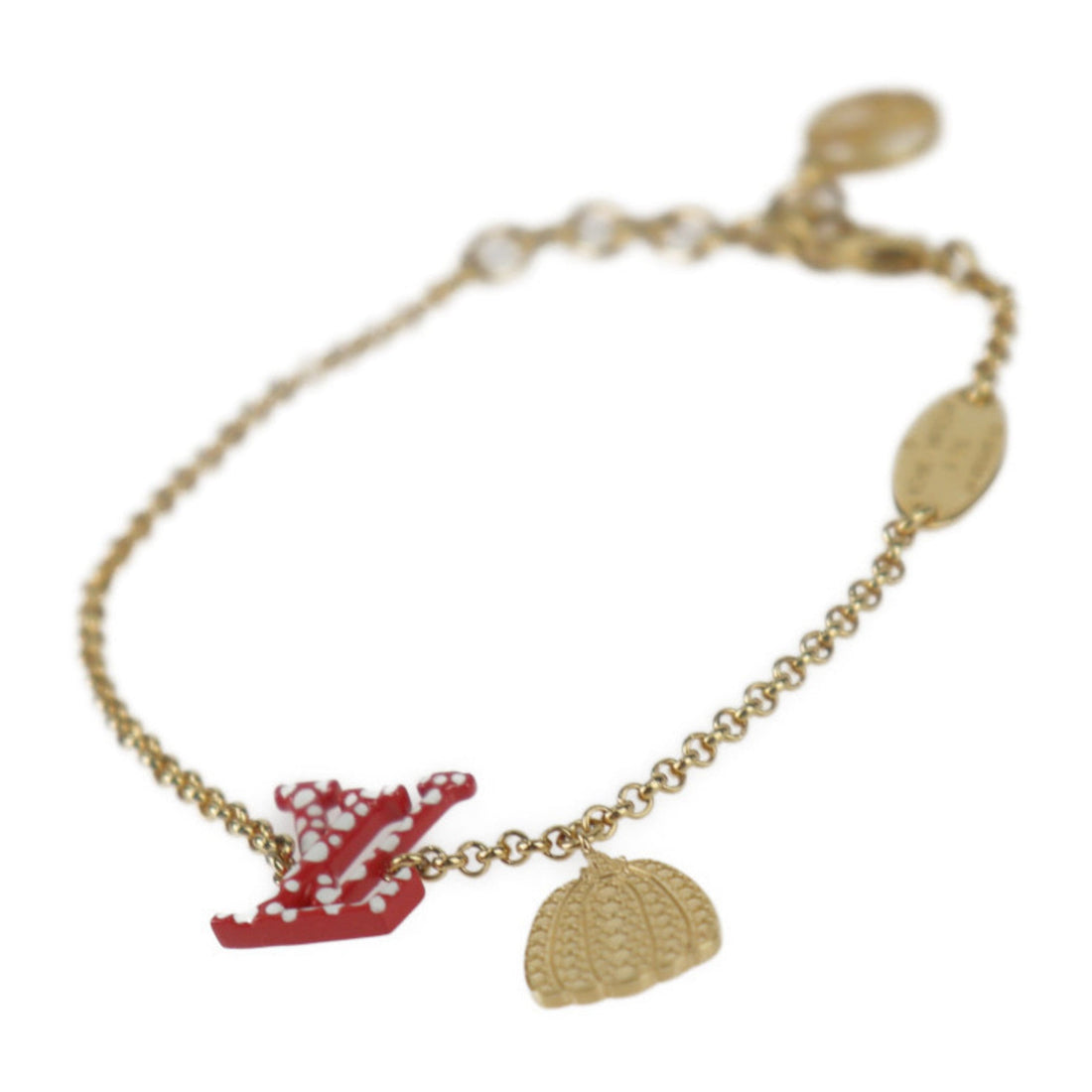 Louis Vuitton   Color  Metal Charm Bracelet