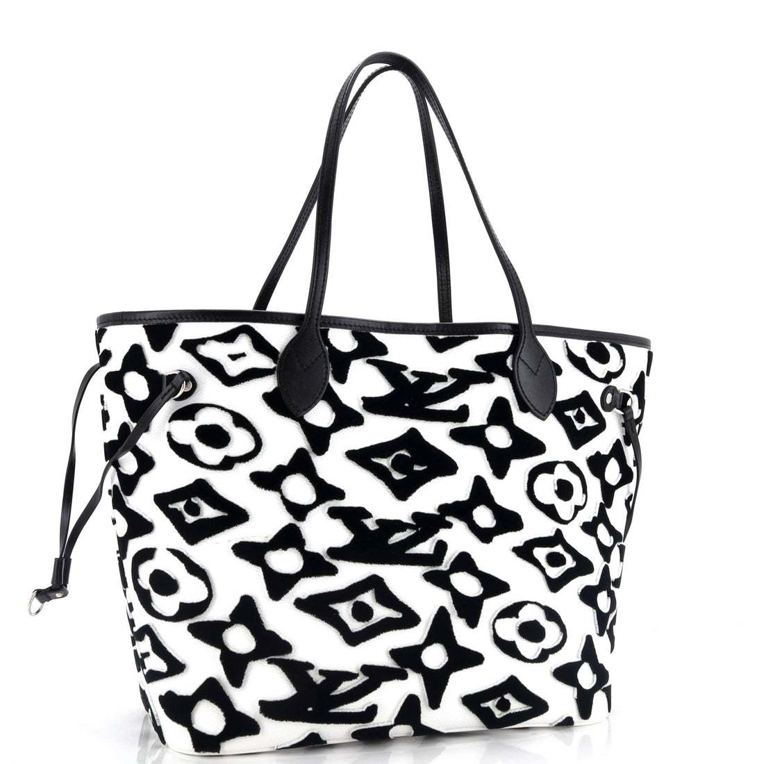 Neverfull NM Tote Limited Edition Urs Fischer Tufted Monogram Canvas MM