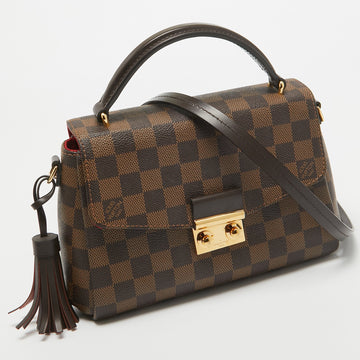 Louis Vuitton Damier Ebene Canvas Croisette Bag